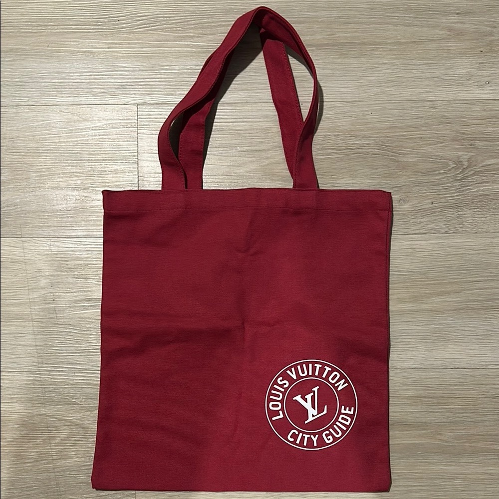 Louis Vuitton Event Item: Burgundy City Guide Tote